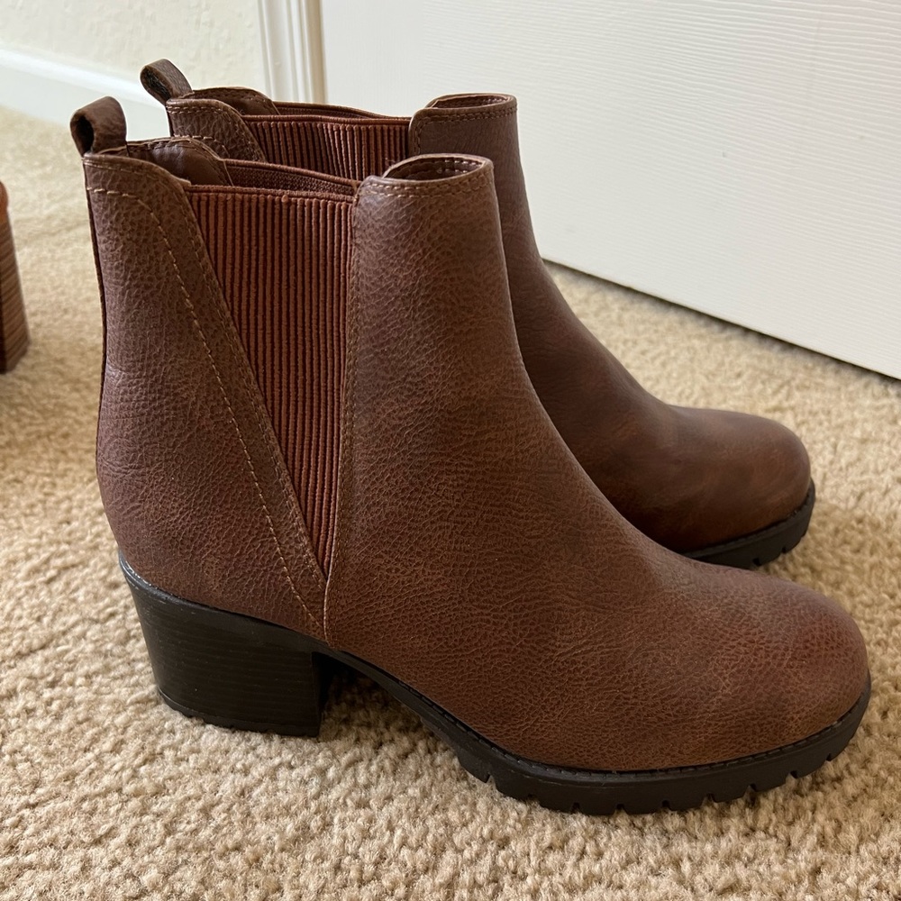 Brown Ankle Boots